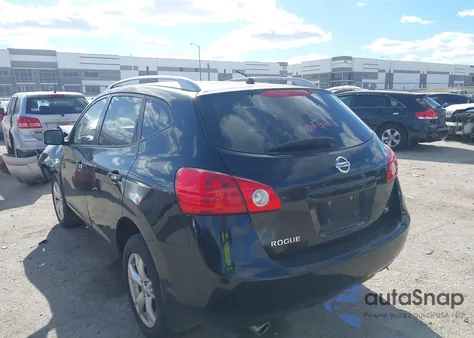 2009 Nissan Rogue Sl из США, поврежденный, VIN JN8AS58T19W056537